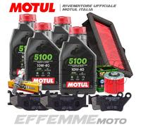 Tagliando YAMAHA MT-03 660 2010 2011 2012 2013 (4 5100 Filtri candela pastiglie)