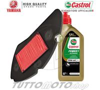 Tagliando YAMAHA MW 125 Tricity E3 2014 2015 2016 / Kit Castrol Racing Filtro