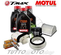 Tagliando YAMAHA T-MAX 500 2002 2003 2004 2005 2006 Olio Motul + Filtri Candele