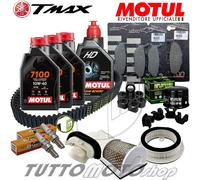 Tagliando YAMAHA T-MAX 500 2004 2005 2006 2007 / Olio Motul 7100 + Kit Completo