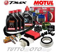 Tagliando YAMAHA T-MAX 500 2008 2009 2010 2011 2012 / TMAX Kit Olio Motul 7100