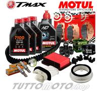 Tagliando YAMAHA TMAX 500 2004 2005 2006 2007 / Motul 7100 + Kit Completo BREMBO