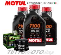 Tagliando YAMAHA TMAX 500 2004 2005 2006 2007 Olio MOTUL 7100 10W40-Filtro T-MAX