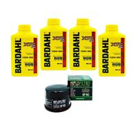 Tagliando YAMAHA TMAX 500 2004 2006 Olio BARDAHL XTC 10W50 Filtro T-MAX 04BD37F3