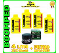 TAGLIANDO YAMAHA TMAX 500 2004-2007 4 LT OLIO BARDAHL 10W40 FILTRO 985 04BD36F3