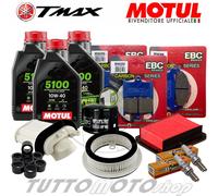 Tagliando YAMAHA TMAX 500 2008 2009 2010 2011 2012 / Manutenzione MOTUL 5100 KIT