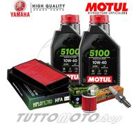 TAGLIANDO YAMAHA WR 125 R 2013 OLIO MOTUL 5100 FILTRI CANDELA