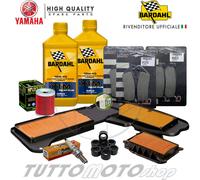 Tagliando YAMAHA X-MAX 2013 2014 2015 Kit Bardahl XTM Filtri Candela Rulli Freni