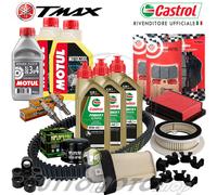 Tagliando YAMAHA XP T-MAX 530 2012-2016 Kit Olio Castrol Ultimate Completo TMAX