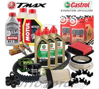 Tagliando YAMAHA XP T-MAX 530 2014 2015 Kit Olio Castrol Ultimate Completo TMAX