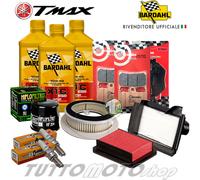 Tagliando YAMAHA XP T-MAX 530 2017 2018 2019 / Kit Olio Bardahl XTC 10W40 TMAX