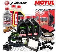 Tagliando YAMAHA XP T-MAX 530 2017 2018 2019 / Kit Olio Motul 5100 Completo TMAX