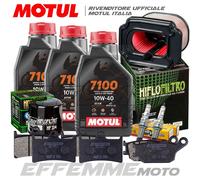 Tagliando YAMAHA XSR 700 2021 2022 2023 (3 7100 10W40 Filtri candele pastiglie)