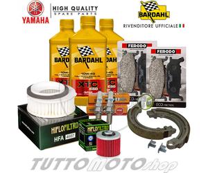 Tagliando YAMAHA XVS 650 A Drag Star Classic 2001 2002 / Kit Olio Bardahl XTC