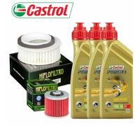 TAGLIANDO YAMAHA XVS 650 A DRAG STAR CLASSIC CASTROL 10W40 FILTRI HIFLO 2000