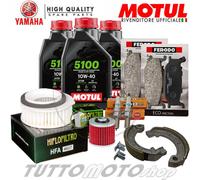 Tagliando YAMAHA XVS 650 Drag Star 1998 1999 / Olio Motul 5100 + Kit Completo
