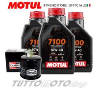 Tagliando YAMAHA YFM 350 Wolverine 2WD 2007 2008 - Motul 7100 10W40 + Filtro