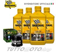 Tagliando YAMAHA YZF-R1 1000 2007 2008 Kit Olio Bardahl XT4S 10W40 Filtro YZFR1