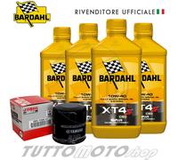 Tagliando YAMAHA YZF-R6 600 2007 2008 2009 2010 / Olio Bardahl XT4S Filtro YZFR6