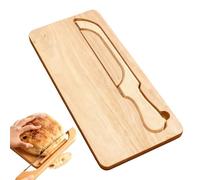 Tagliapane - Per Affettare Bagel A Doppia Faccia | Include Kit Tagliere Per Pane In Legno Per Toast, Torte, Dolci Per La Colazione, Chef, Cucina Domestica, Ristorante