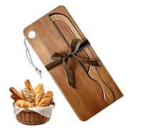 Tagliapane portatile in legno, set di attrezzi per tagliare il pane a forma di arco, per mancini e destrorsi, bagel, pasticceria, cucina domestica, ristorante, appartamento, colazione