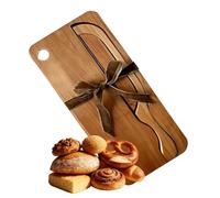 Tagliapane Professionale con Tagliere in Legno e Coltello Arco | Affettatrice Ambidestra per Pane Fatto in Casa, Sourdough e Baguette | Ideale per Cucina Domestica e Pasticceria