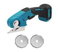 Tagliaparto, forbici elettriche compatibili con batteria Makita da 18 V, forbici universali a batteria con blocco di sicurezza per artigianato, per il taglio di cartone in pelle (senza batteria)