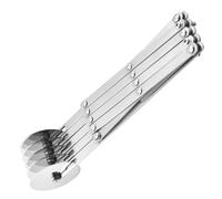 Tagliapasta a 5 ruote, in acciaio inox, con lama a rullo regolabile, per pizza e pasticceria, strumenti da forno (5 tondi)