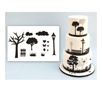 Tagliapasta ad incisione Silhouette Vita di Campagna Countryside PatchworkCutter