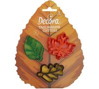 Tagliapasta Autunnali FOGLIE set 3 pz.