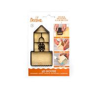 TAGLIAPASTA Casa - per realizzare una Casetta in 3D - tutto con un unico tagliapasta! - formine stampi taglia biscotti per Creare Dolci e decori Torte - Ideale per Decorazioni in Pasta di Zucchero