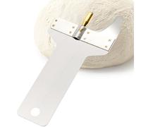 Tagliapasta in acciaio, tagliapasta da cucina, taglierina multiuso non adesiva | Utensile cinese per pasta in metallo con manico