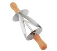 Tagliapasta per pane, tagliapasta, strumenti di cottura in acciaio inox, strumenti di cottura professionali per tagliare, arrotolare e modellare cornetti, biscotti, pane e altro ancora senza sforzo