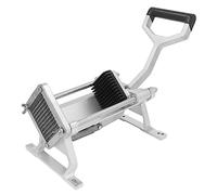 Tagliapasta per patatine fritte Macchina per tagliare patate manuale professionale commerciale con piedini di aspirazione per frutta e cipolla vegetale (12 mm)