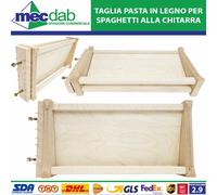 Tagliapasta Per Spaghetti Alla Chitarra In Legno Di Faggio 42 Cm Made In Italy