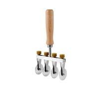 Tagliapasta Regolabile 4 Lame Liscie Grigio Elettro Center