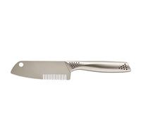 Tagliapatate | Strumento da cucina portatile in acciaio inox | Affetta verdure e tritatutto | Per cucina casalinga, cottura, campeggio, feste, preparazione di hamburger, catering, insalate e