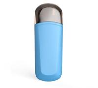 Tagliapeli Naso Portatile, Tagliapeli Naso e Orecchie Portatile for Uomini e Donne, Tagliapeli Naso Ricaricabile, Cattura Peli Naso a 360°, Testina Elettrica Lavabile (Color : Blue)