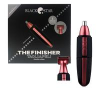 Tagliapeli orecchie naso Blackstar The Finisher epilatore a batteria + pennello