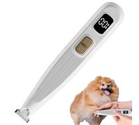 Tagliapeli per cani,Bassa rumorosità, 2 velocità, display LCD | Rasaerba Elettrica per Animali | per gatti, cuccioli, gattini a pelo lungo, corto, spesso e in, per casa e viaggio
