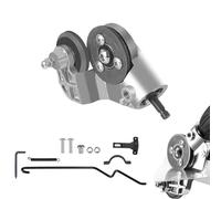 Tagliapiastre per trapano elettrico, taglierina veloce per lamiera, attacco per trapano roditore in metallo aggiornato, per ferro, lamiera bianca, acciaio, rame, alluminio 1PC