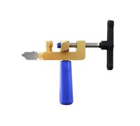 Tagliapiastrelle, 2 In 1 Tagliapiastrelle Vetroceramica, Apriscatole, Pinze, Rullo Diamantato, Taglio Manuale Con Coltello, Utensili Manuali,smusso per piastrelle(Blue)