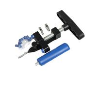 Tagliapiastrelle, 2 In 1 Tagliapiastrelle Vetroceramica, Apriscatole, Pinze, Rullo Diamantato, Taglio Manuale Con Coltello, Utensili Manuali,smusso per piastrelle(Black)