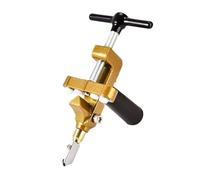 Tagliapiastrelle, 2 In 1 Tagliapiastrelle Vetroceramica, Apriscatole, Pinze, Rullo Diamantato, Taglio Manuale Con Coltello, Utensili Manuali,smusso per piastrelle(Black)