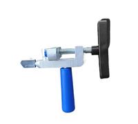 Tagliapiastrelle, 2 In 1 Tagliapiastrelle Vetroceramica, Apriscatole, Pinze, Rullo Diamantato, Taglio Manuale Con Coltello, Utensili Manuali,smusso per piastrelle(Silver)