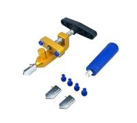 Tagliapiastrelle, 2 In 1 Tagliapiastrelle Vetroceramica, Apriscatole, Rotella Diamantata, Rullo Di Taglio Manuale Con Coltello, Utensili Manuali,smusso per piastrelle