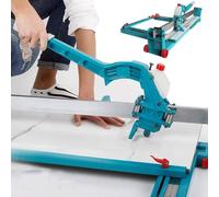 Tagliapiastrelle di grande formato - 1200 mm di larghezza, guida laser regolabile, spessore 6-15 mm, utensile da taglio di precisione per piastrelle