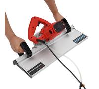 Tagliapiastrelle elettrico, 1200 W, 13000 giri/min, 43 gradi, con lama per sega, macchina per smussare piastrelle, tagliapiastrelle con pompa dell'acqua da 12 V