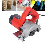 Tagliapiastrelle Elettrico, Scanalatore da Parete 1800W 13000RPM, Seghetto per Legno e Pietra, con Angolo Regolabile 0-45° e profondità di Taglio Max 34mm per Piastrelle, Marmo, Granito, Ceramica