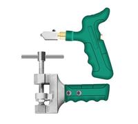Tagliapiastrelle, Kit Di Utensili For Tagliapiastrelle Portatile Con Testa Taglio A Doppio Scopo Tagliare Piastrelle In Vetro E Ceramica per taglio e smerigliatura(Tile cutting set)